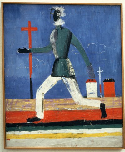 The Running Man by Kazimir Severinovich Malevich
